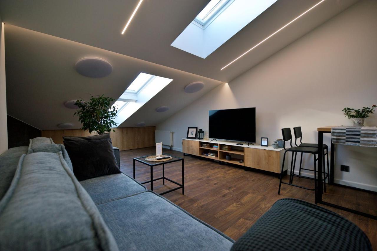 Last Floor Two Level Apartment With Fantastic View Рига Экстерьер фото